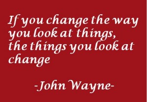 if you change the way you look